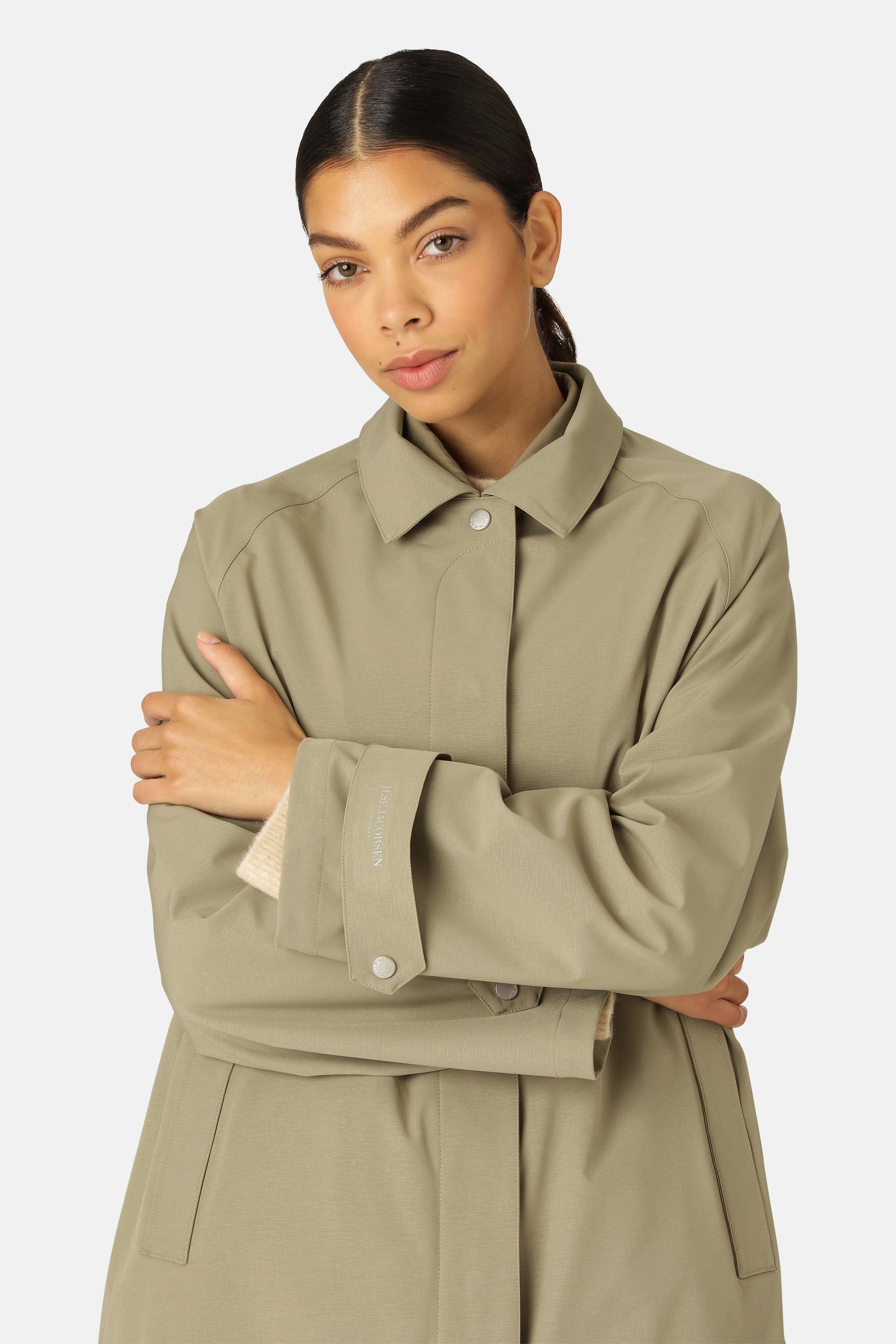 Ilse Jacobsen Hornbæk Rain Raincoat Raincoat 457 Sage